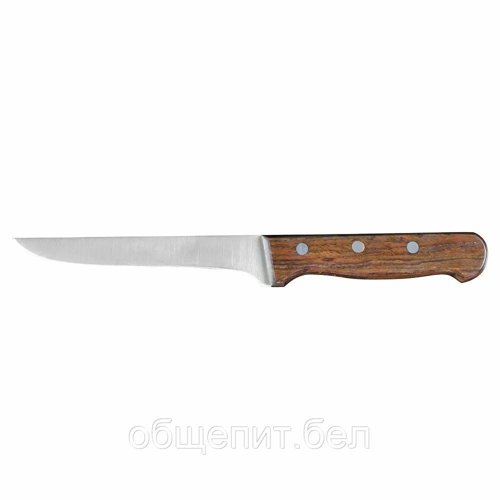Нож разделочный 15 см, деревянная ручка, P.L. Proff Cuisine - фото 1 - id-p165778108