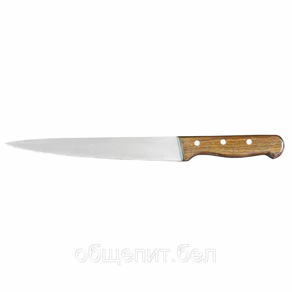 Нож филейный 20 см, деревянная ручка, P.L. Proff Cuisine - фото 1 - id-p165778110