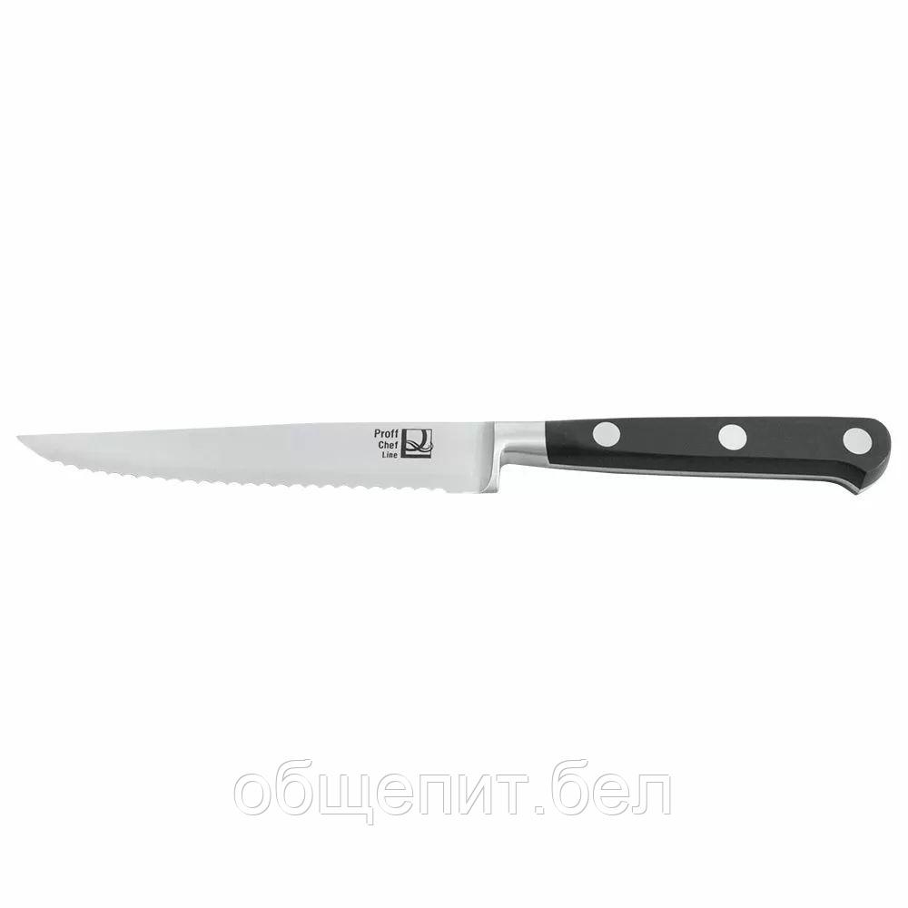 Кованый нож ECO-Line для нарезки, волнистое лезвие, 12,5 см, P.L. - Proff Chef Line - фото 1 - id-p165778111