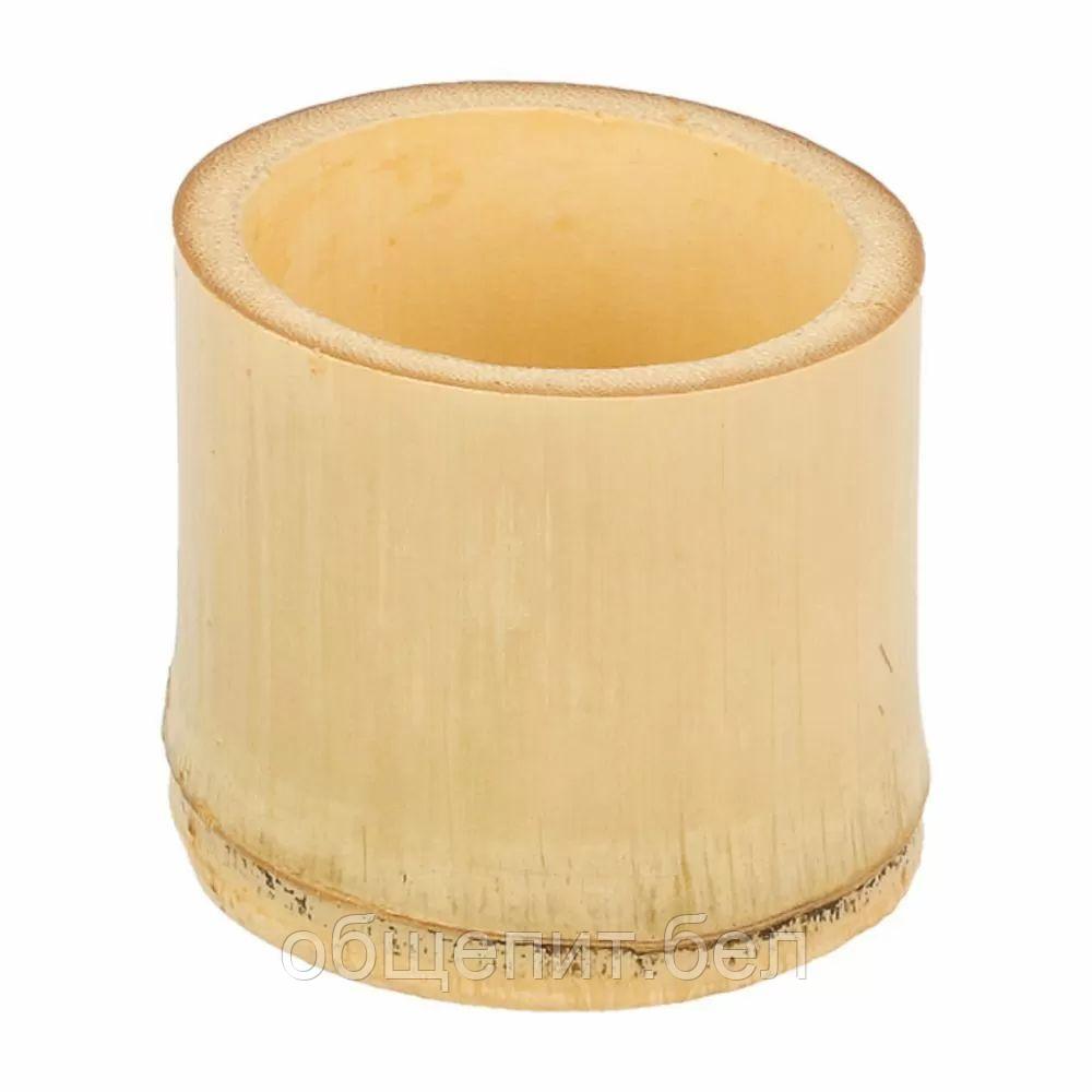 Мини-салатник для подачи закусок 5*4,5 см, бамбук, многоразовый, 20 шт, Garcia de Pou - фото 1 - id-p165776218