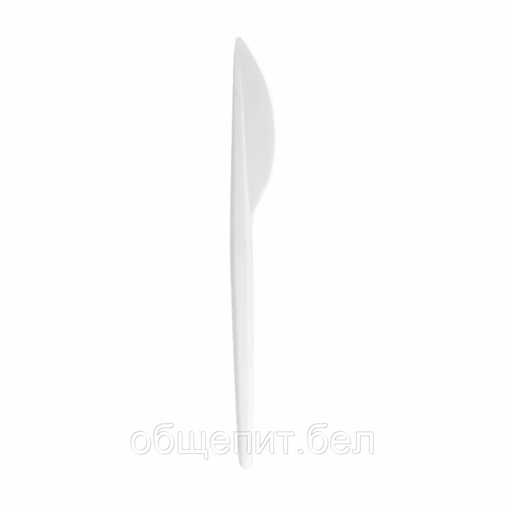 Нож одноразовый 17,5 см, белый, PS, 100 шт, Garcia de PouИспания - фото 1 - id-p165773290