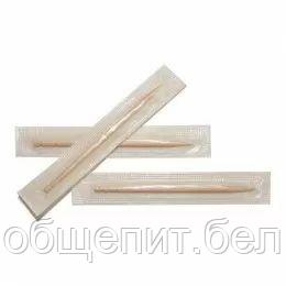 Зубочистки деревянные в инд. полиэтиленовых упаковках, 8 см, 1000 шт - фото 2 - id-p165782078