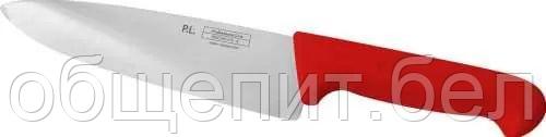 Шеф-нож PRO-Line 20 см, красная пластиковая ручка, P.L. Proff Cuisine