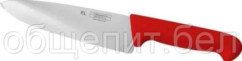 Шеф-нож PRO-Line 20 см, красная пластиковая ручка, P.L. Proff Cuisine - фото 1 - id-p165778191
