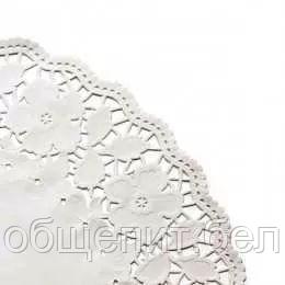 Салфетка ажурная белая d 19 см, 250 шт/уп, Garcia de PouИспания