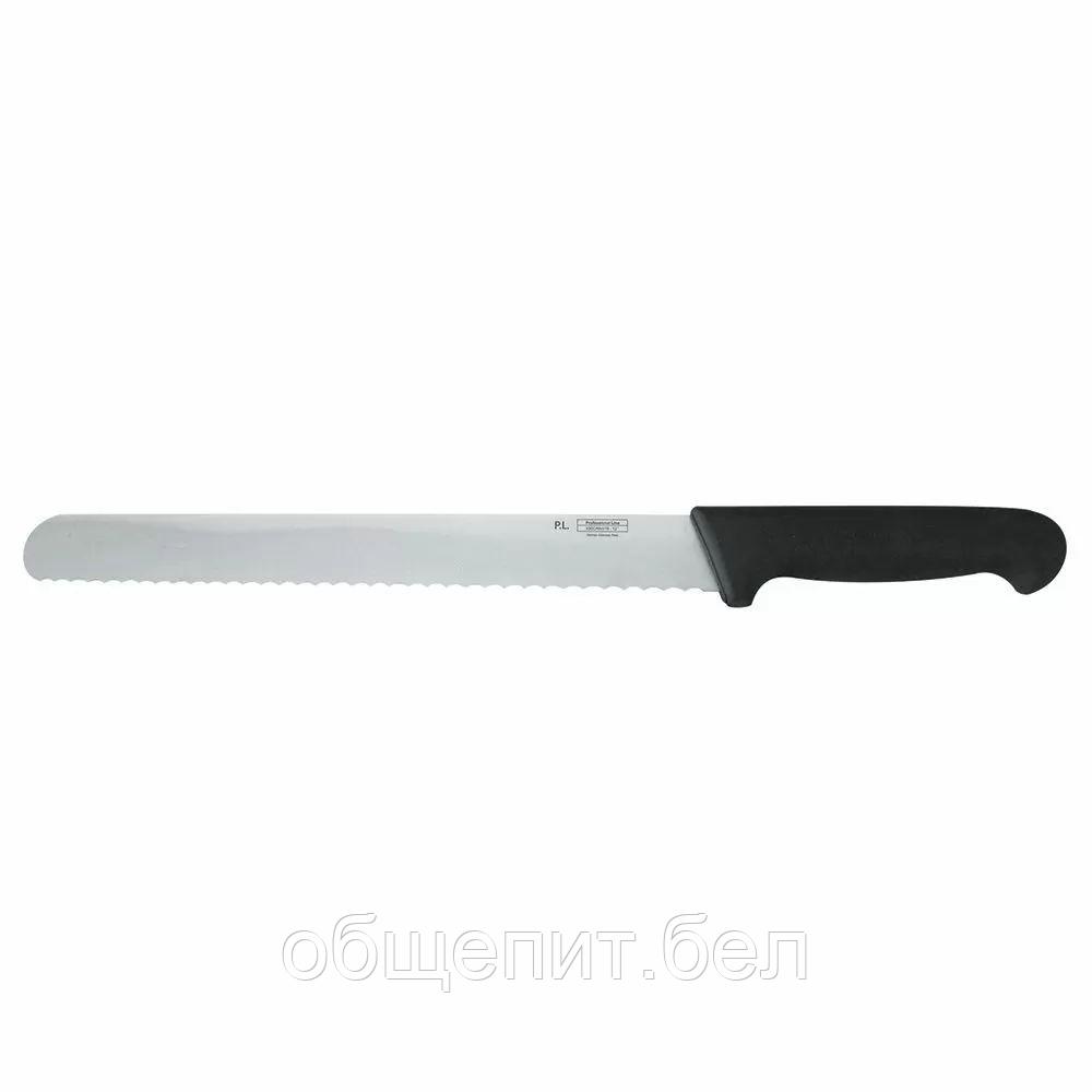 Нож PRO-Line 30 см, черная пластиковая ручка, P.L. Proff Cuisine