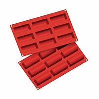 Форма силиконовая P.L. Proff Cuisine "Мини полено" 30 ячеек 45*20 мм, h 20 мм (30*17,5 см)