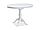 Стол обеденный SIGNAL DELLO 100 раскладной, белый, 100-129/70/75, фото 2