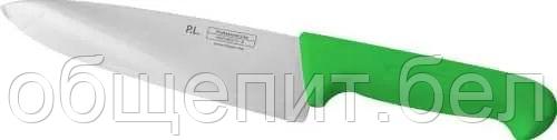 Шеф-нож PRO-Line 20 см, зеленая пластиковая ручка, P.L. Proff Cuisine - фото 2 - id-p165778220