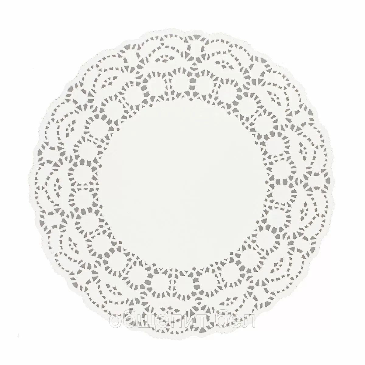 Салфетки бумажные ажурные D 180 мм, 250 шт/уп, P.L. Proff Cuisine