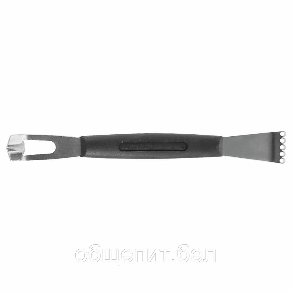 Нож для снятия цедры двухсторонний "Карбовка", P.L. - Proff Chef Line - фото 1 - id-p165778244