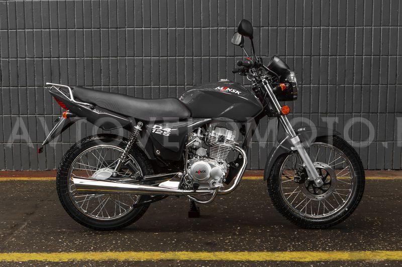Мотоцикл Минск D4 125 серый