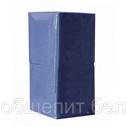 Салфетка 24*24 2-сл синяя 250лист.(кор=18уп.)