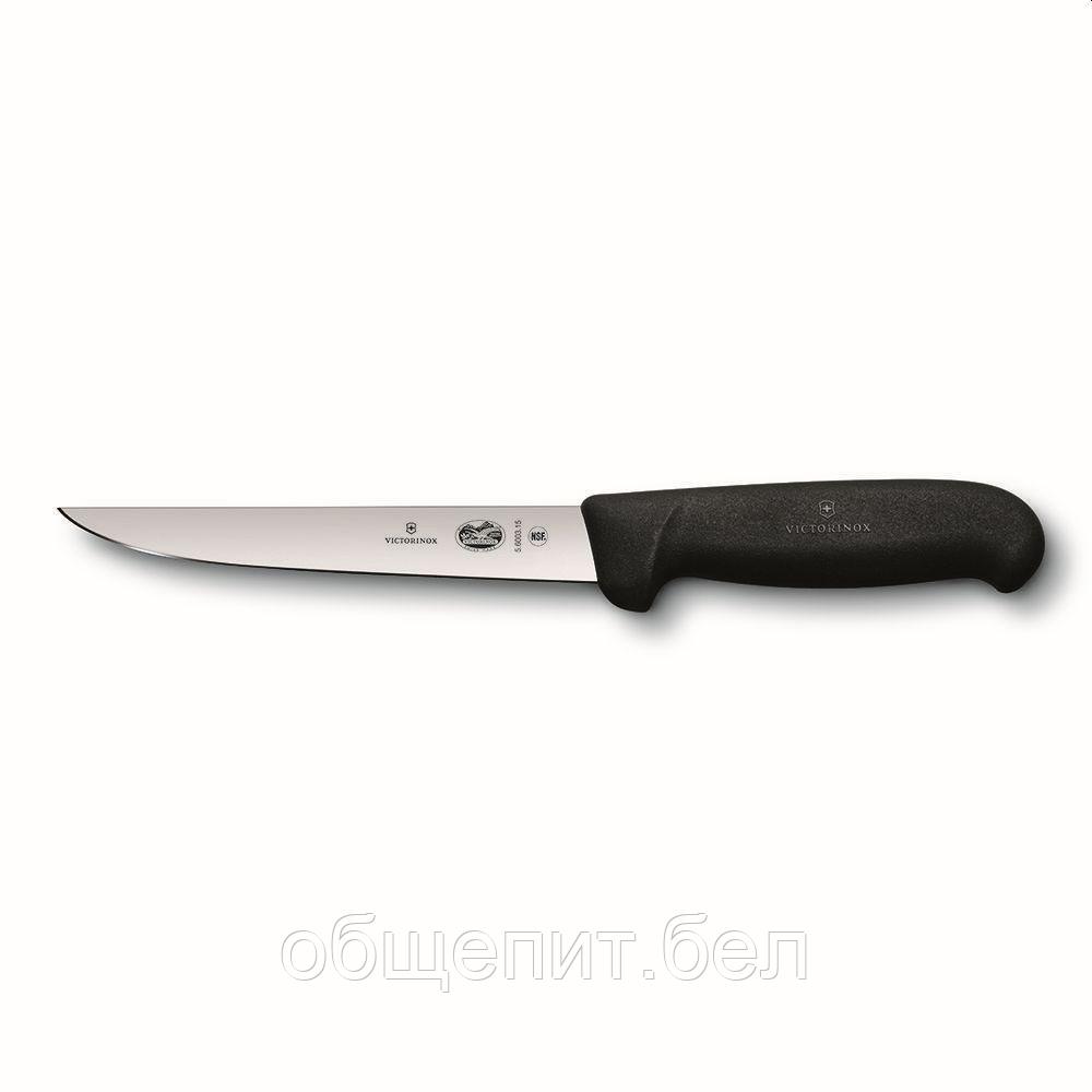 Нож обвалочный Victorinox Fibrox 15 см, ручка фиброкс черная - фото 1 - id-p165778270