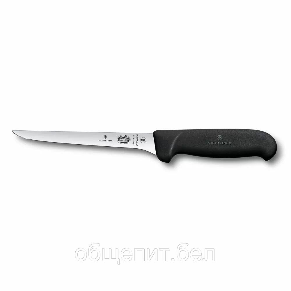 Нож обвалочный Victorinox Fibrox, гибкое лезвие, 15 см, ручка фиброкс - фото 1 - id-p165778271