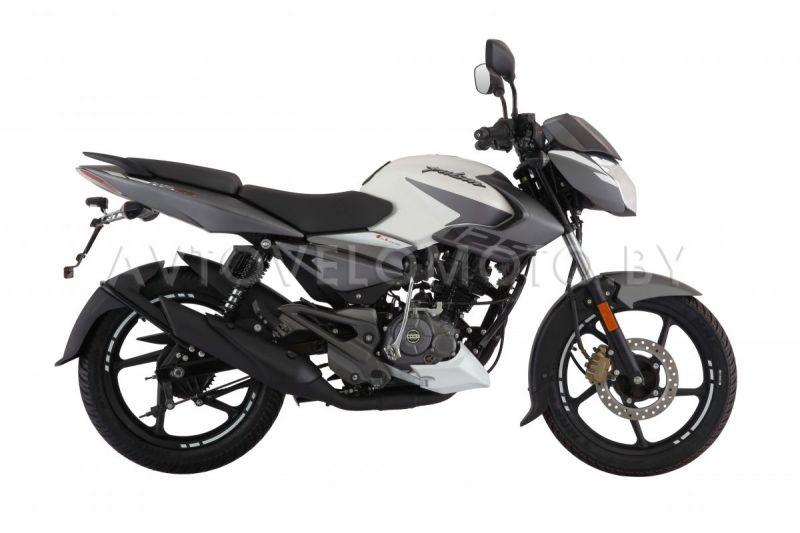 Мотоцикл BAJAJ Pulsar NS125 FI CBS - Бело-серый - фото 1 - id-p165799612