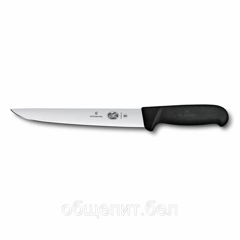 Нож для мяса Victorinox Fibrox 20 см, ручка фиброкс - фото 1 - id-p165778287