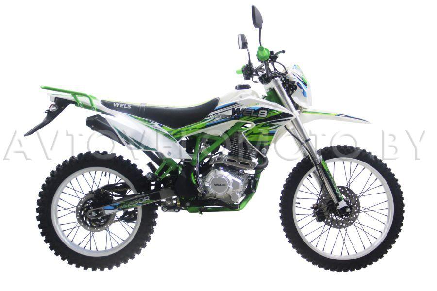 Кроссовый мотоцикл Wels MX 250 R Зелёный