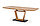 Стол обеденный HALMAR BLACKY раскладной, золотой дуб, 160-220/90/76, фото 3