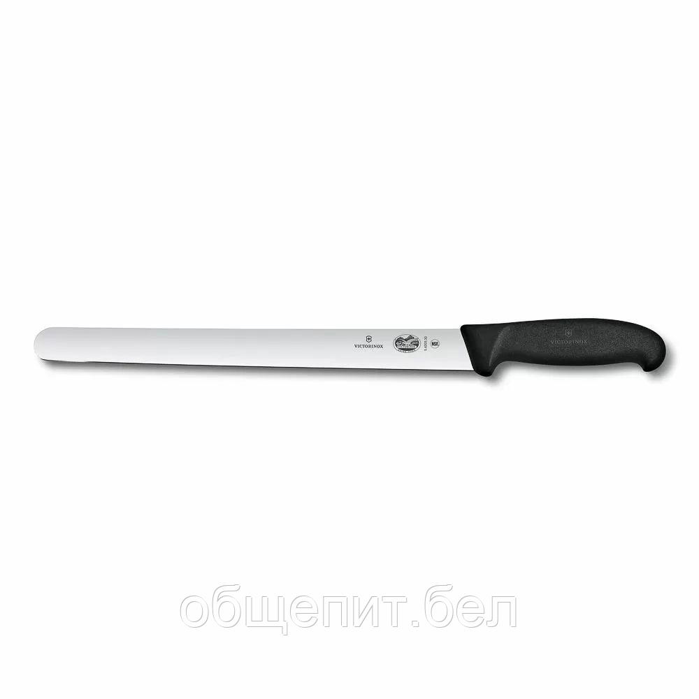 Нож для нарезки ломтиками Victorinox Fibrox 30 см, ручка фиброкс - фото 1 - id-p165778314