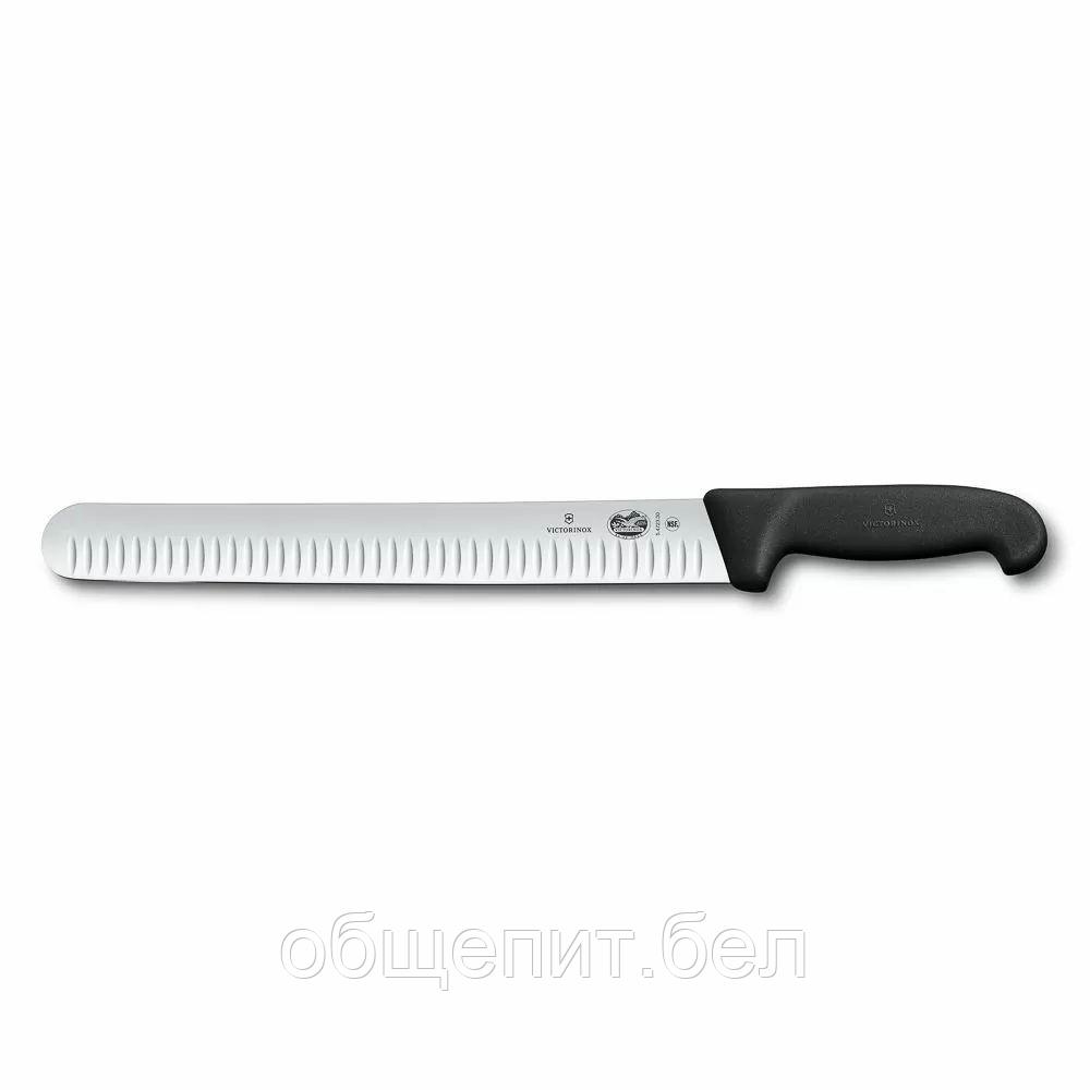 Нож для нарезки ломтиками Victorinox Fibrox 36 см, ручка фиброкс