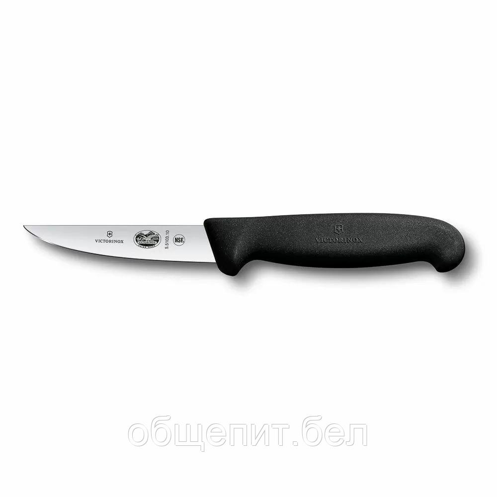 Нож для разделки кролика Victorinox Fibrox 10 см, ручка фиброкс - фото 1 - id-p165778334