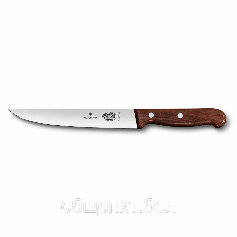 Нож для разделки Victorinox Rosewood 18 см, ручка розовое дерево