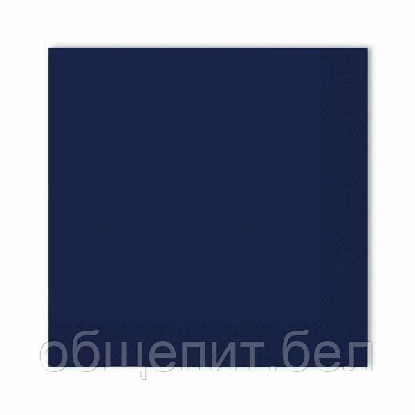 Салфетки Gratias однослойные 24*24 см, сложение 1/4, синий, 400 шт