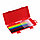 Фломастеры 6 цветов Стамм  Автомобили, красный пластиковый пенал ФА507, фото 3