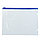 Папка-конверт на молнии формат А5 120мкр прозрачная молния МИКС 24*17см, фото 3
