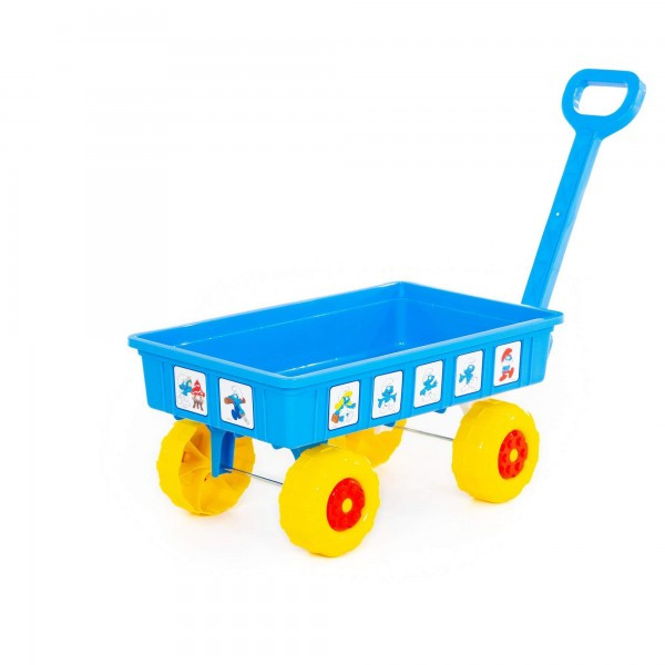 Детская игрушечная Тележка для пляжа и сада "Смурфики" арт. 64547 Полесье - фото 1 - id-p165805768