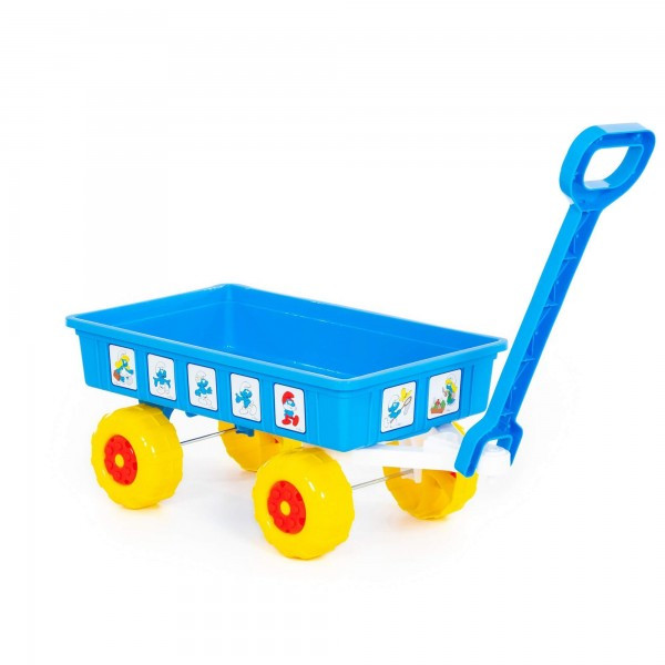 Детская игрушечная Тележка для пляжа и сада "Смурфики" арт. 64547 Полесье - фото 3 - id-p165805768