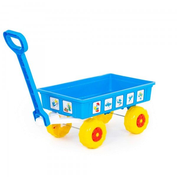 Детская игрушечная Тележка для пляжа и сада "Смурфики" арт. 64547 Полесье - фото 4 - id-p165805768