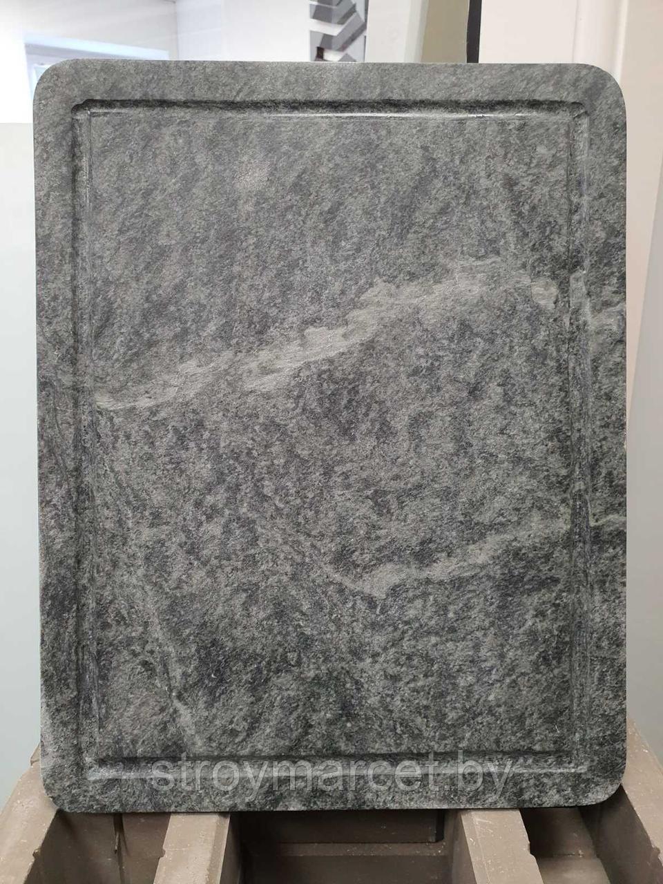 Гриль-поднос прямоугольный (380*300*10мм) из натурального камня - фото 1 - id-p165806101