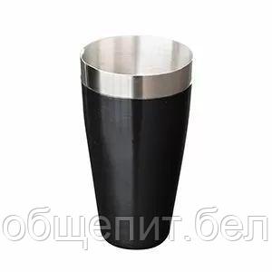 Шейкерный стакан BLACK 700 мл, нержавейка + винил, P.L. - BarWare - фото 2 - id-p165782304