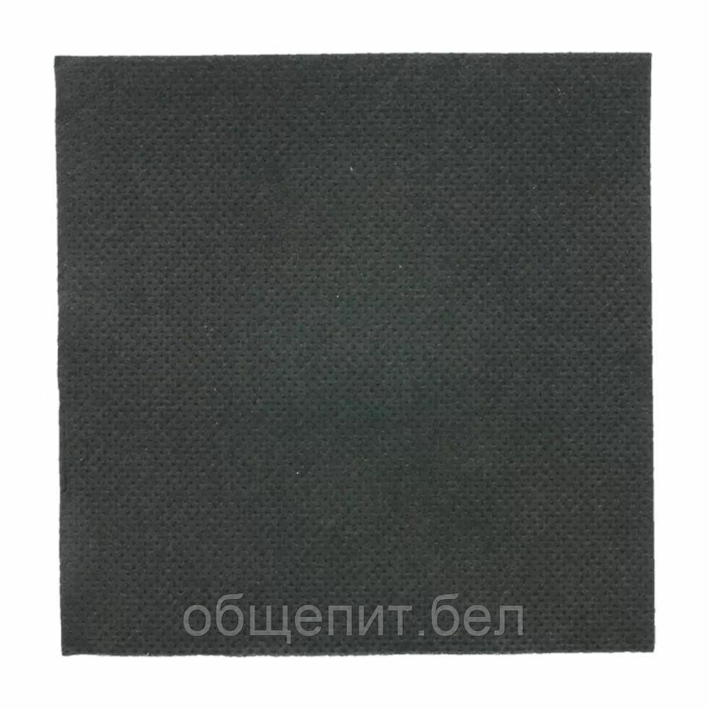 Салфетка двухслойная Double Point, чёрный, 20*20 см, 100 шт/уп, бумага, Garcia de Pou