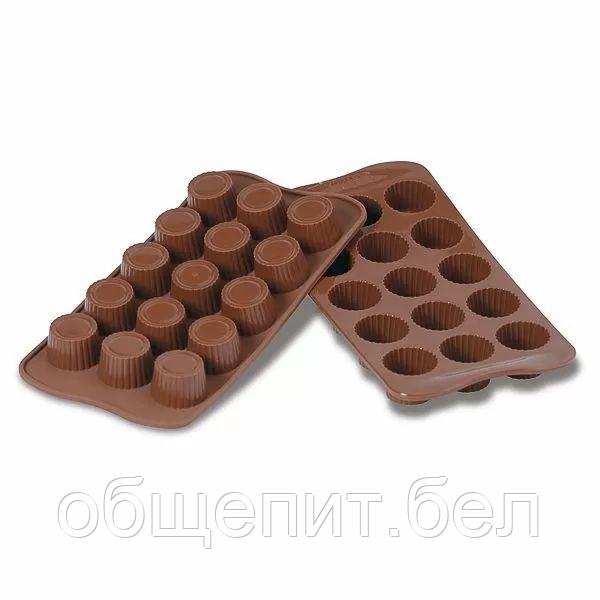 Форма силиконовая для конфет Silikomart PRALINE, 3 см, h 1,8/0,5 см, Италия