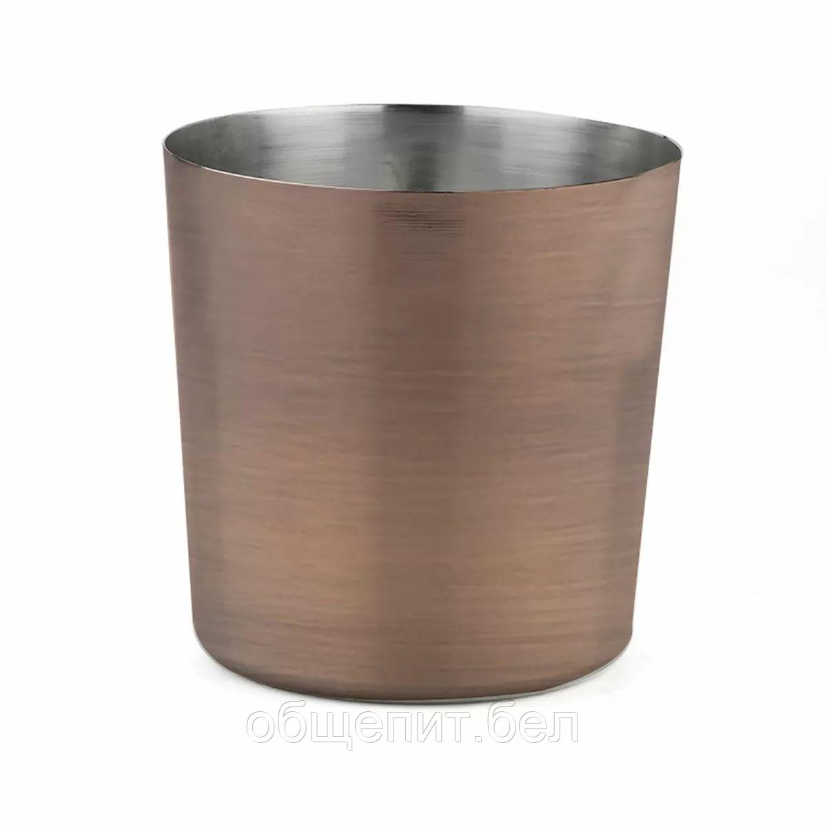 Стакан Antique Copper для подачи 400 мл, d 8,5 см, h 8,5 см, нержавейка, P.L. Proff Cuisine - фото 2 - id-p165782311