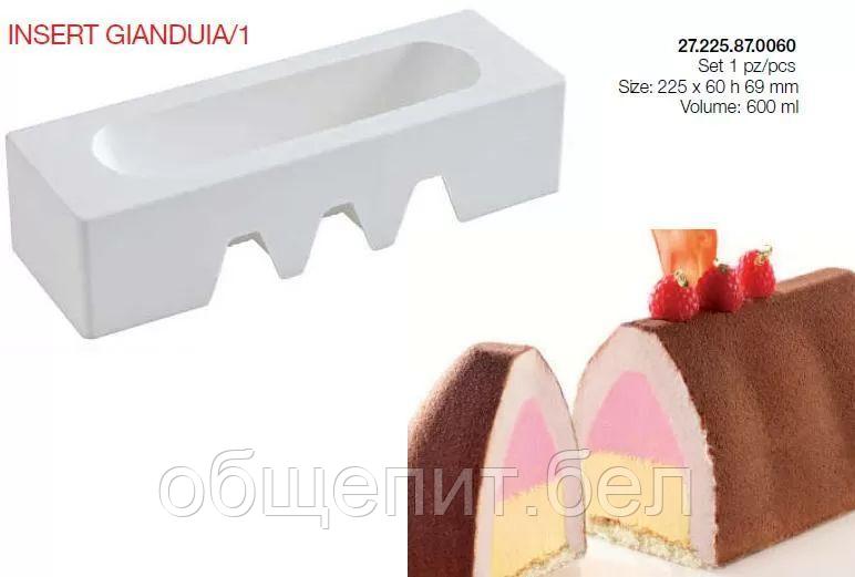 Форма кондитерская Silikomart INSERT GIANDUIA/1 22,5*6 см, h 6,9 см, силикон, Италия - фото 2 - id-p165788280