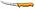 Нож обвалочный Victorinox Swibo, полугибкое лезвие, 16 см, фото 2