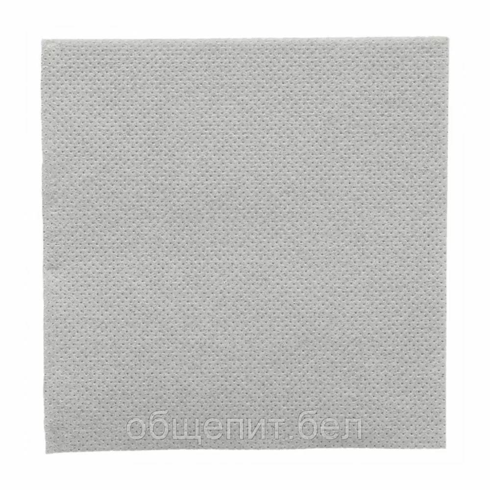 Салфетка двухслойная Double Point, серый, 20*20 см, 100 шт/уп, бумага, Garcia de Pou - фото 1 - id-p165775521