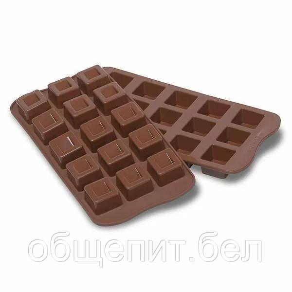 Форма силиконовая для конфет Silikomart CUBO, 2,6*2,6 см, h 1,8 см, Италия - фото 1 - id-p165788320
