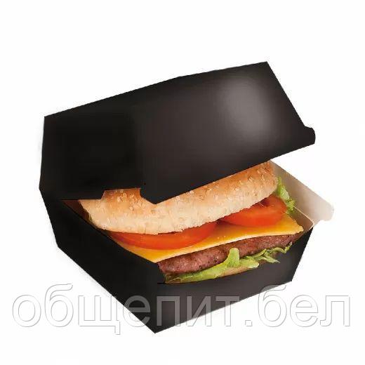 Коробка картонная Black для бургера, 14*14*8 см, 50 шт/уп, Garcia de PouИспания - фото 2 - id-p165773584