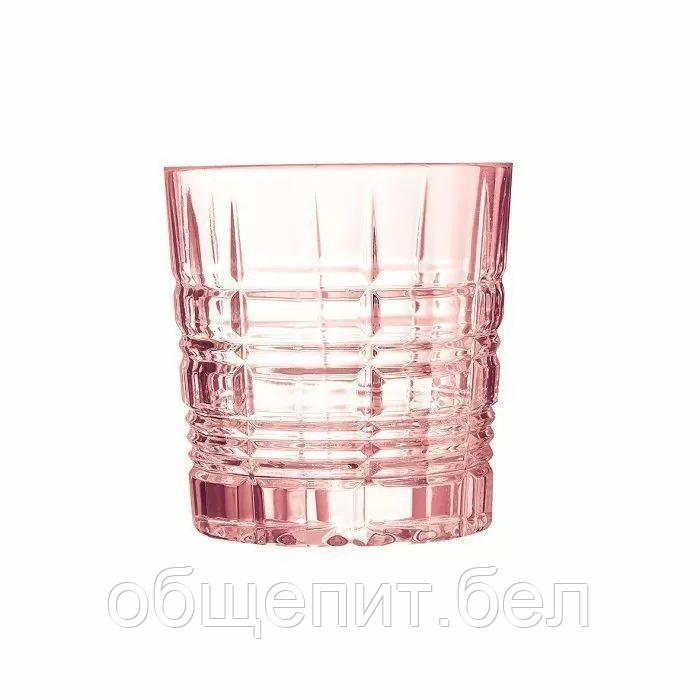 Стакан Олд Фэшн ОСЗ "Даллас" розовый 300 мл, d 85 мм, h 95 мм, стекло, Россия - фото 1 - id-p165772434