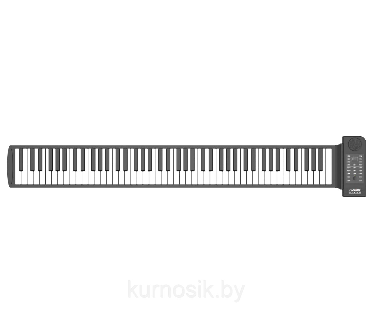Пианино сворачивающееся черно-белое 88 клавиш, PU88M - фото 1 - id-p165809056