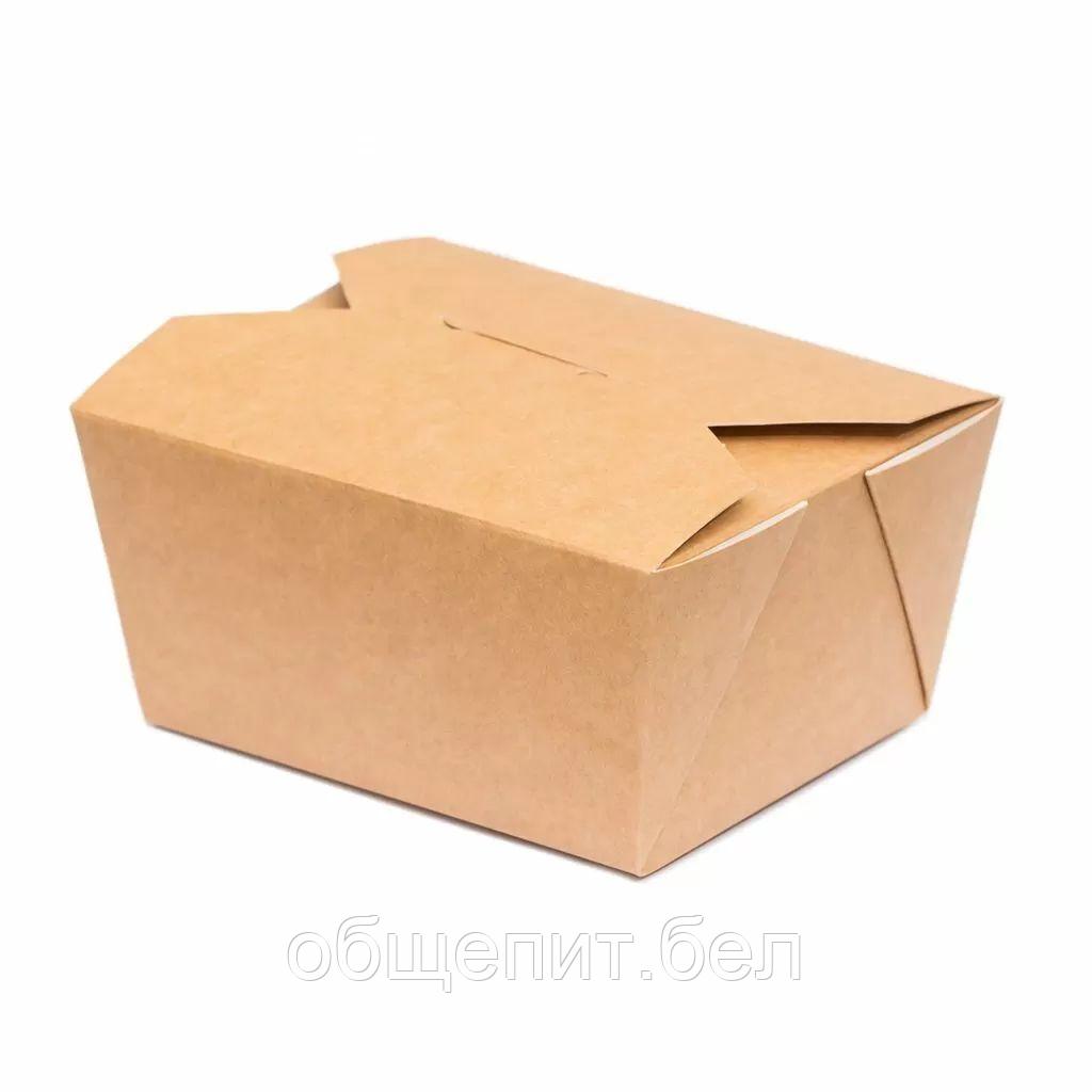Универсальный контейнер бумажный, 600 мл, 6,5*11*9 см, 450 шт/уп - фото 1 - id-p165773632