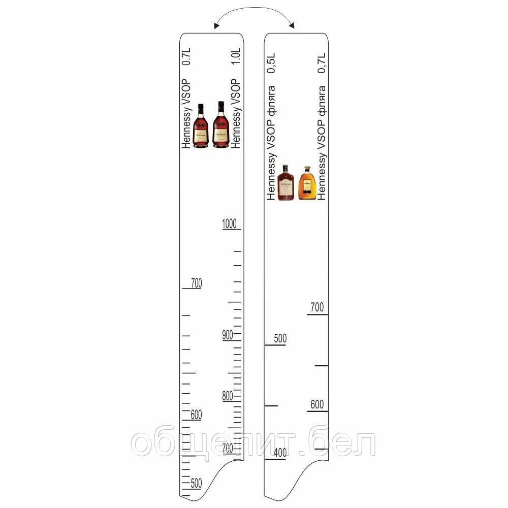 Барная линейка Hennessy VSOP (700мл/1л) / Hennessy VSOP фляга (500мл/700мл), P.L. Proff Cuisine - фото 1 - id-p165782473