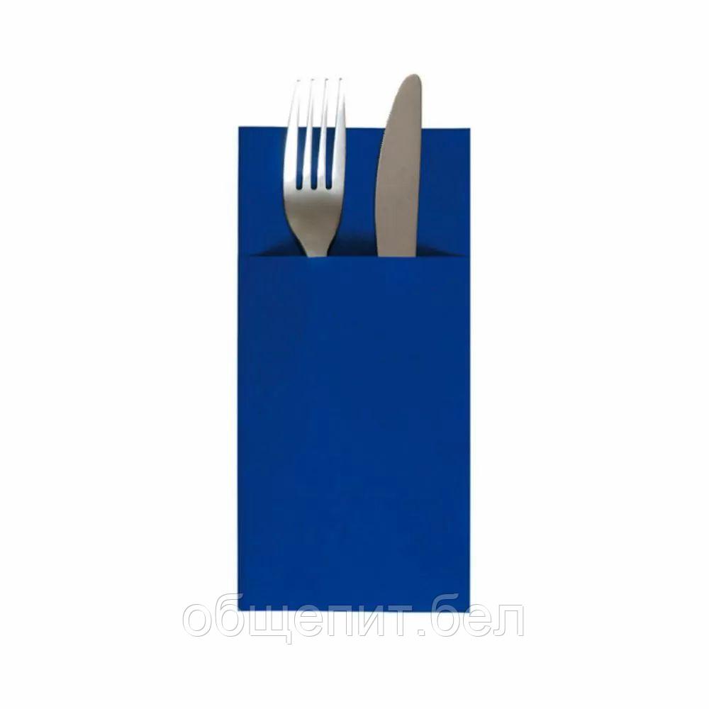 Конверт-салфетка для столовых приборов Airlaid синий 40*40 см, 50 шт, Garcia de Pou - фото 1 - id-p165776679