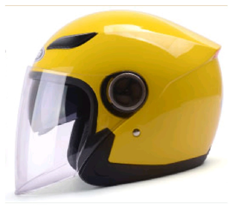Шлем мотоциклетный YM-619,Оранжевый Размер L