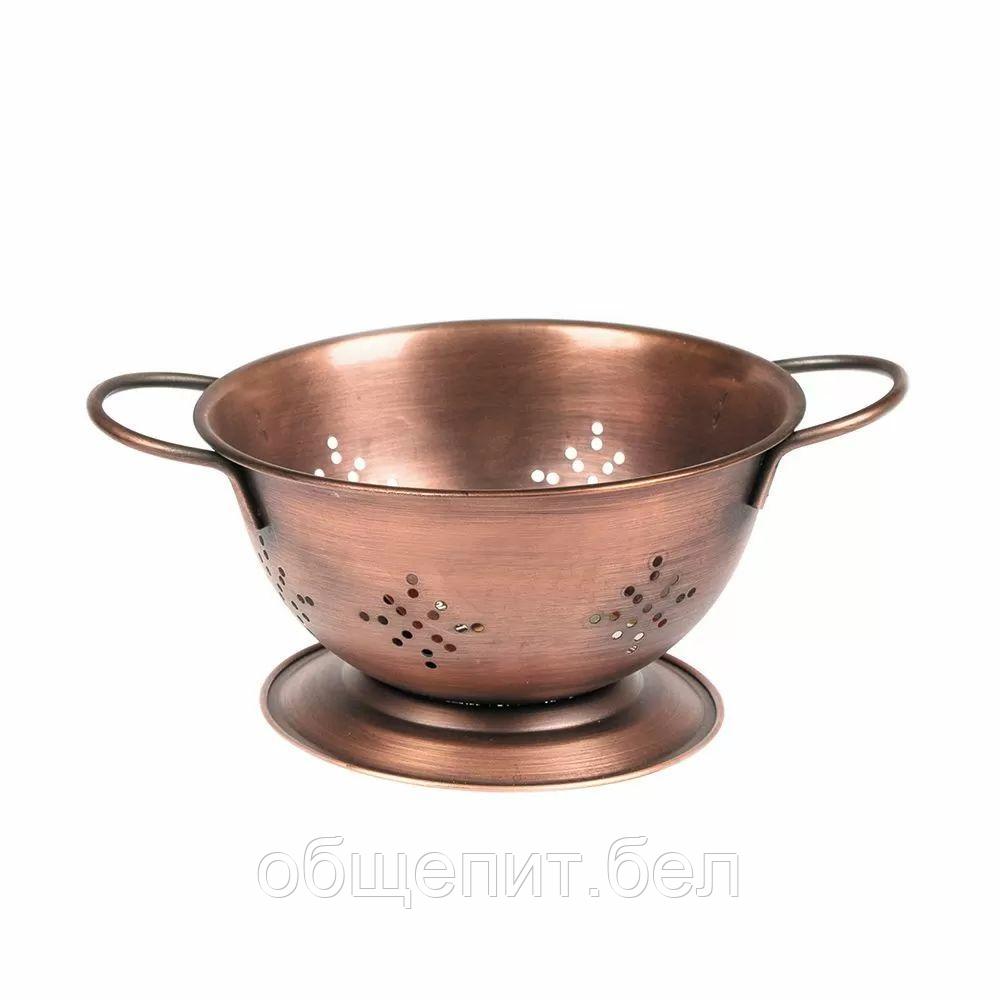 Дуршлаг Antique Copper сервировочный/для подачи 14*8 см, P.L. Proff Cuisine